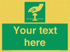 Custom Safe condition: Emergency stop button